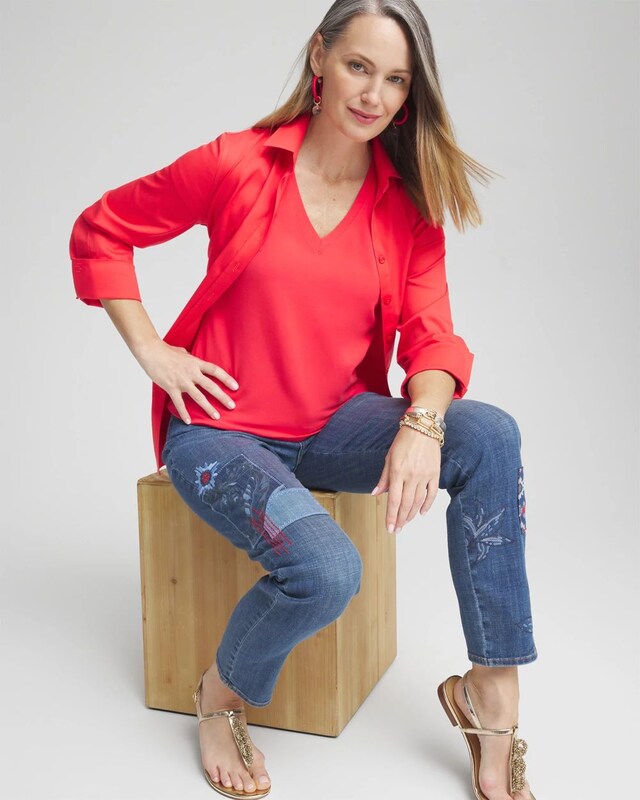 V-neck Perfect Tee - image 2